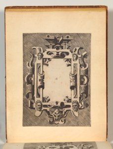 Targhe ed altri ornati di varie e capricciose invenzioni (Cartouches and other ornaments of various and capricious invention, page 25) MET DP703714