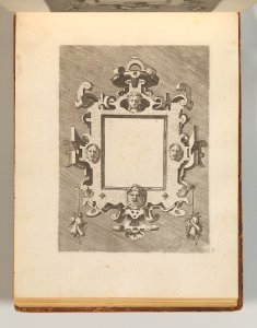 Targhe ed altri ornati di varie e capricciose invenzioni (Cartouches and other ornaments of various and capricious invention, page 29) MET DP703718