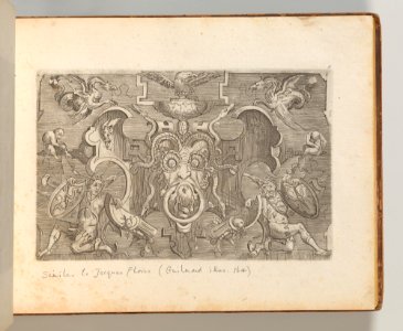 Targhe ed altri ornati di varie e capricciose invenzioni (Cartouches and other ornaments of various and capricious invention, page 11) MET DP703700