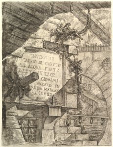 Title Page, from Carceri d'invenzione (Imaginary Prisons) MET DP828185