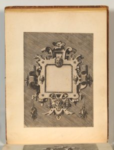 Targhe ed altri ornati di varie e capricciose invenzioni (Cartouches and other ornaments of various and capricious invention, page 30) MET DP703719