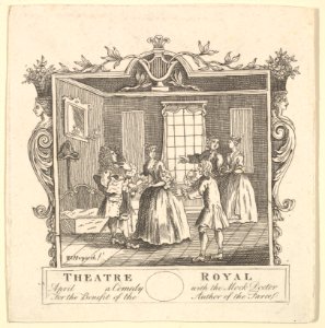 Ticket for Fielding's The Mock Doctor MET DP825659