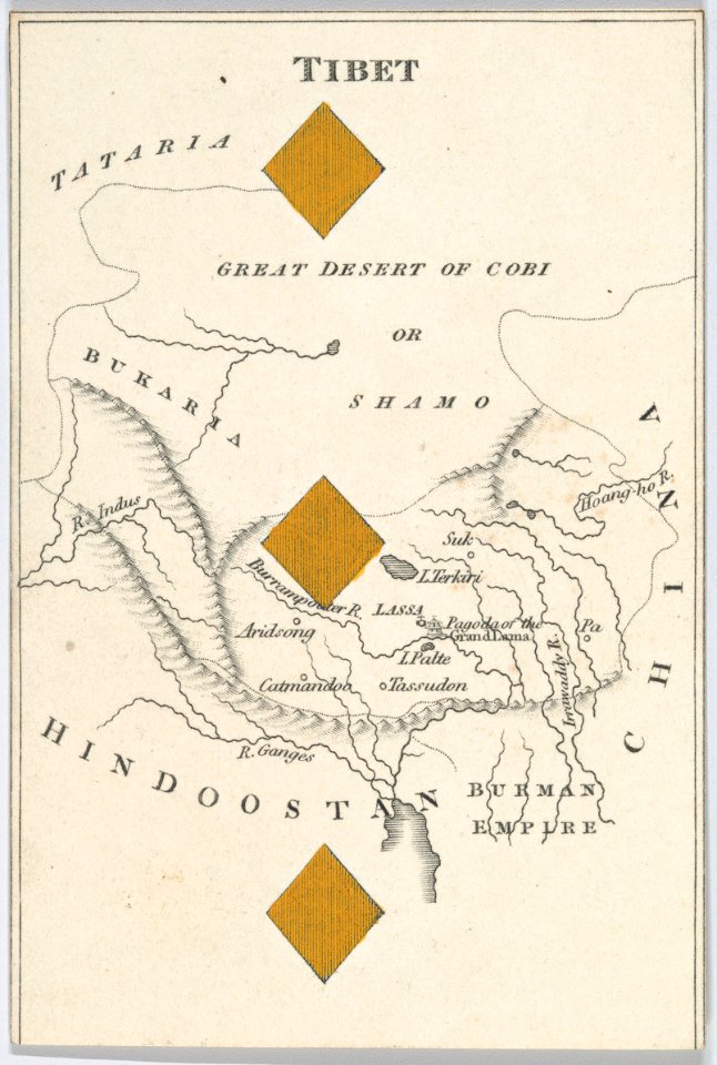 Tibet from Court Game of Geography MET DP862909