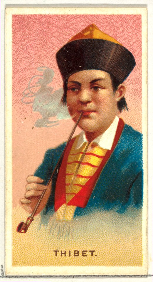Tibet, from World's Smokers series (N33) for Allen & Ginter Cigarettes MET DP838647