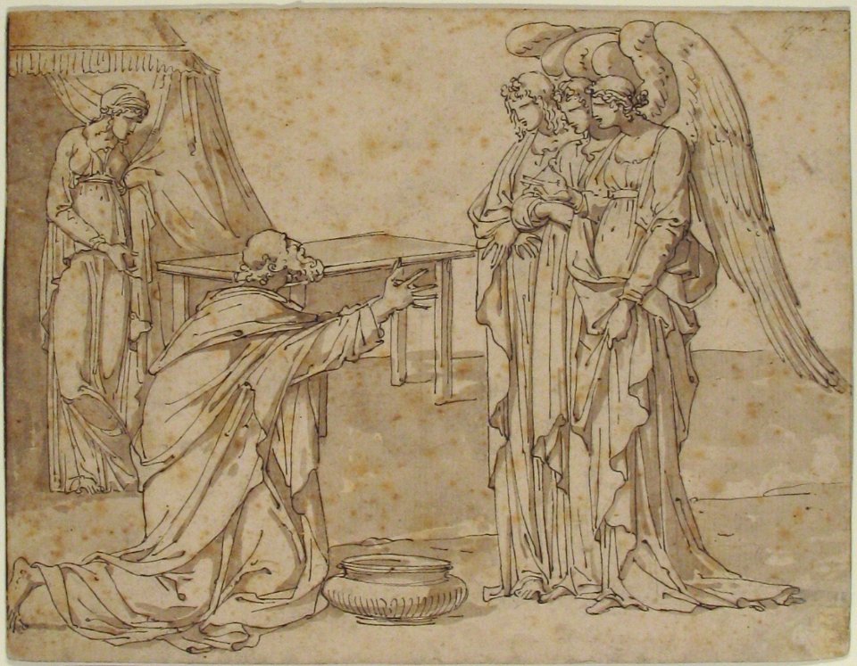 Three Angels Visiting Abraham MET 60.66.12