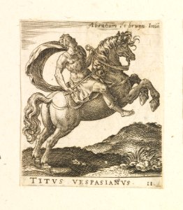 Titus Vespasianus from Twelve Caesars on Horseback MET DP-1350-001. Free illustration for personal and commercial use.