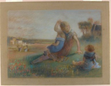 Three Children in a Landscape MET 2004.230