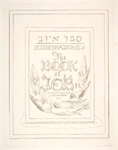 Title Page, from Illustrations of the Book of Job MET DP816539