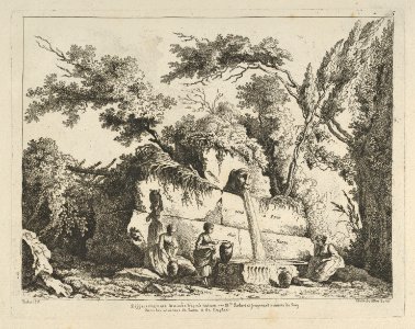 Titlepage from Differentes vues dessiné d'après nature... dans les environs de Rome et de Naples MET DP842905