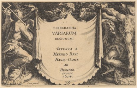 Title to Topographia Variarum Regionum MET DP222951