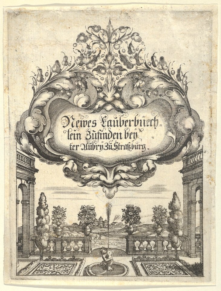 Title Page, from Newes Lauberbuechlein MET DP837031