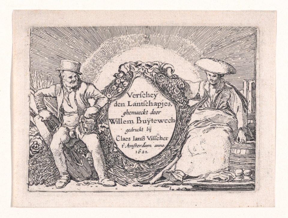 Titlepage, from Verscheyden Landtschapjes (Various Landscapes), Plate 1 MET DP871790