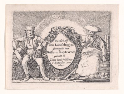 Titlepage, from Verscheyden Landtschapjes (Various Landscapes), Plate 1 MET DP871790