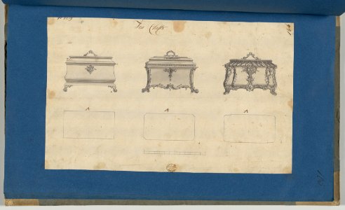 Tea Chests, in Chippendale Drawings, Vol. I MET DP-14278-089