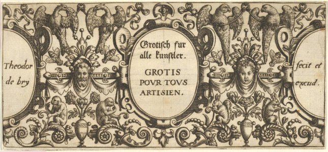 Title Page, from Grotisch fur alle Kunstler MET DP837198
