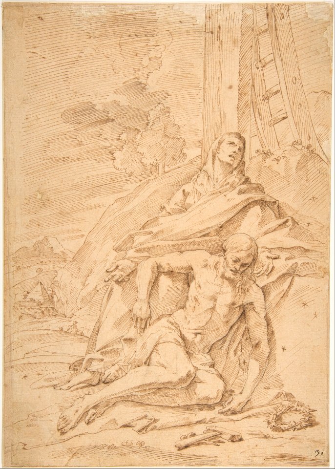 The Virgin Lamenting over the Dead Christ MET DP811848