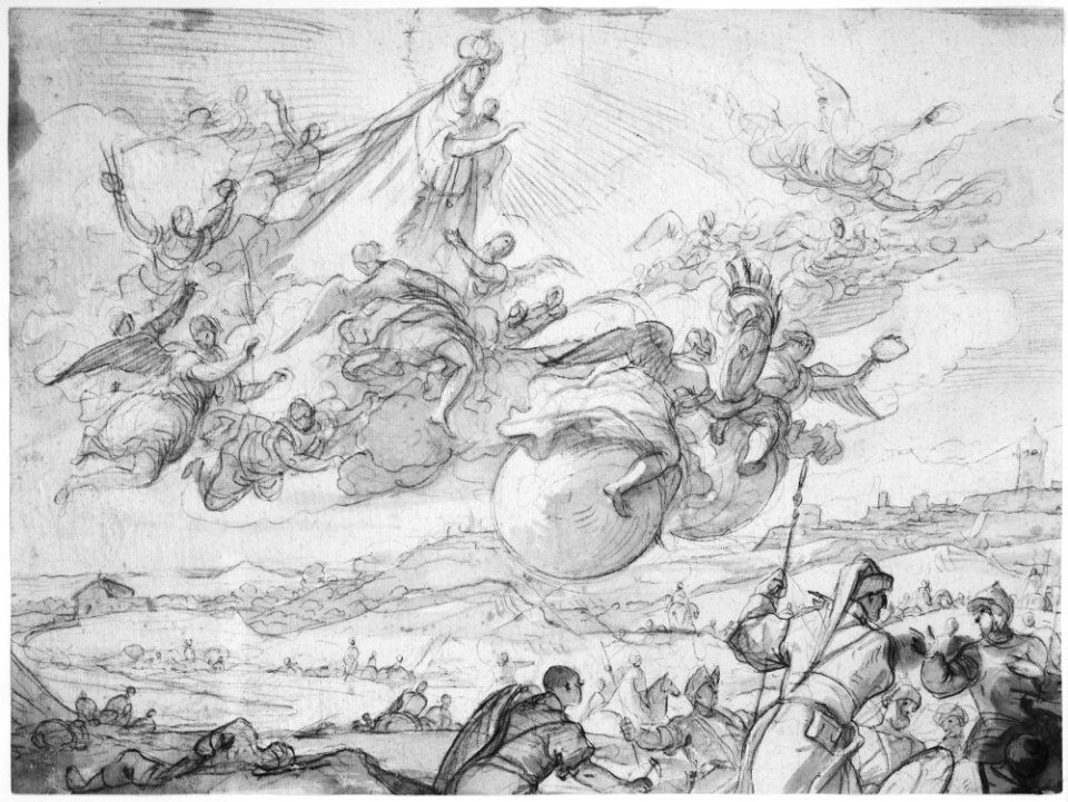 The Virgin Intervening during a Siege of Madrid MET 175865
