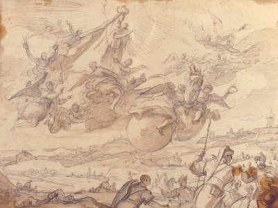 The Virgin Intervening during a Siege of Madrid MET 62.129.2