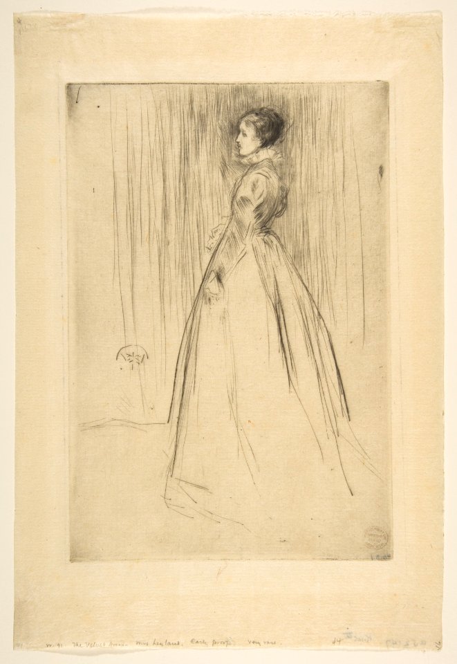 The Velvet Dress (Mrs. Leyland) MET DP813443