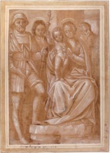 The Virgin and Child with Saint Roch and Two Other Male Saints MET 19.76.1