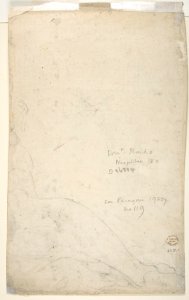 The Virgin Immaculate in Glory (recto); Sketch of a Part of a Leg and a Hand (verso) MET DP810688