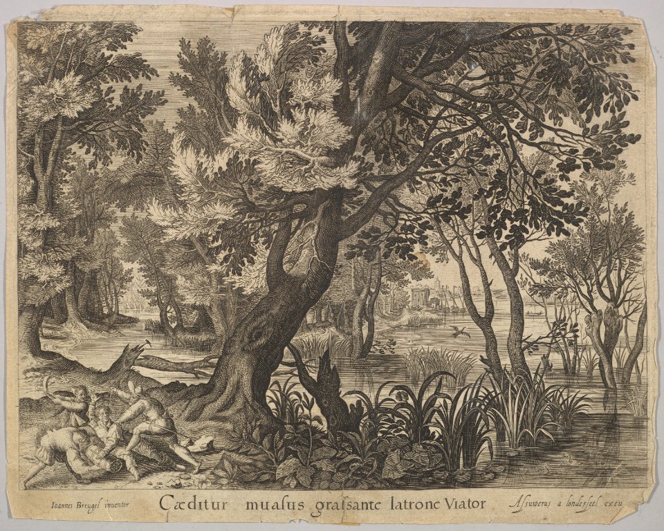 The Thieves Robbing the Man from The Good Samaritan MET DP825781
