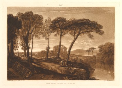 The Temple of Minerva Medica (Liber Studiorum, part V, plate 23) MET DP821389