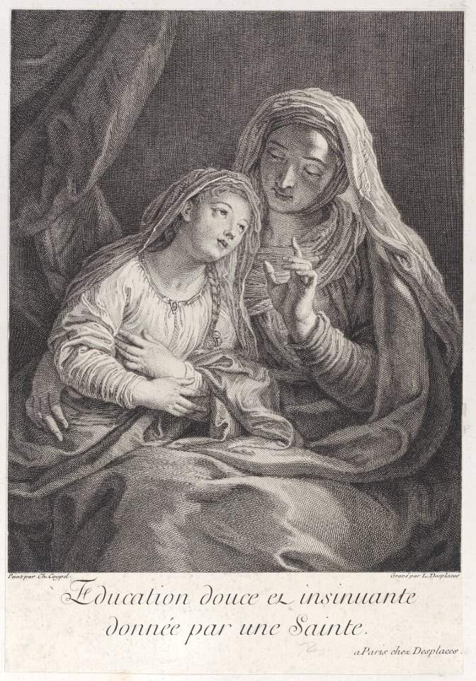 The sweet and insinuating education given by a saint Met DP884562