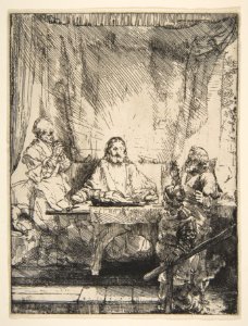 The Supper at Emmaus MET DP814810