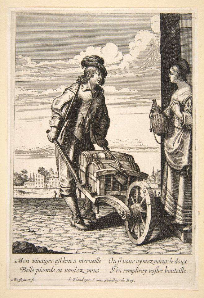 The Vinegar Merchant MET DP818116