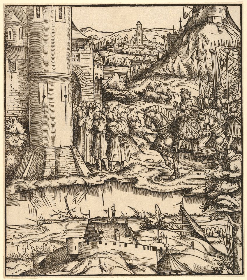 The Surrender of the Venetian Townships, from Der Weisskunig MET DP834072