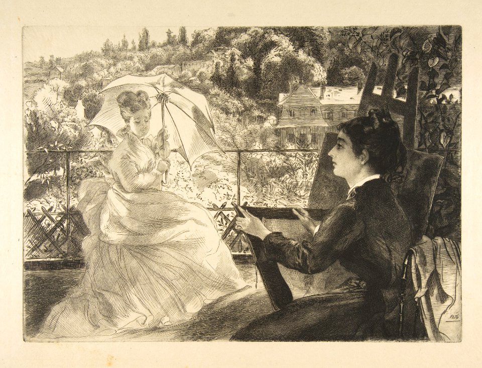 The Terrace of the Villa Brancas MET DP814369