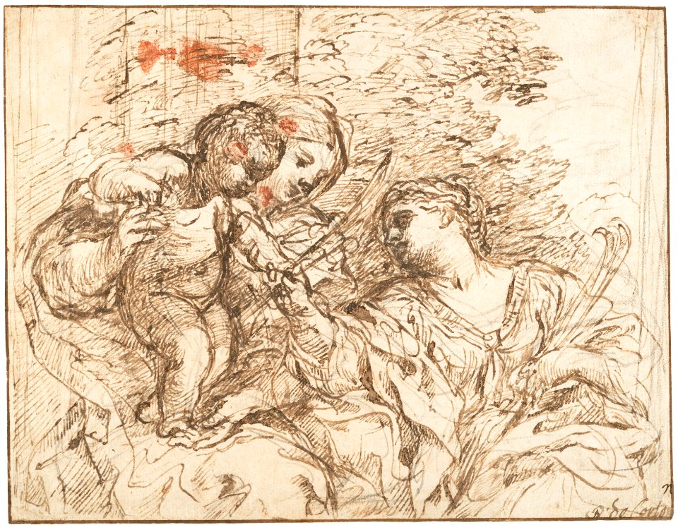 The Virgin and Child with Saint Martina MET DP134491