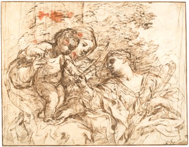 The Virgin and Child with Saint Martina MET DP134491