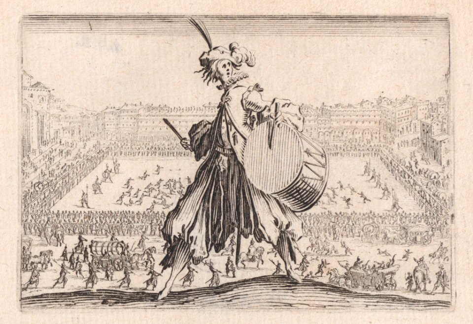 The Tennis Game on the Piazza Santa Croce in Florence Met DP890459
