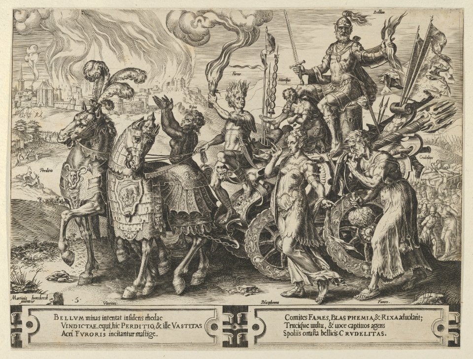 The Triumph of War, from The Cycle of the Vicissitudes of Human Affairs, plate 5 MET DP852883
