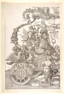 The Triumphal Chariot of Maximilian I (The Great Triumphal Car) MET DP817071