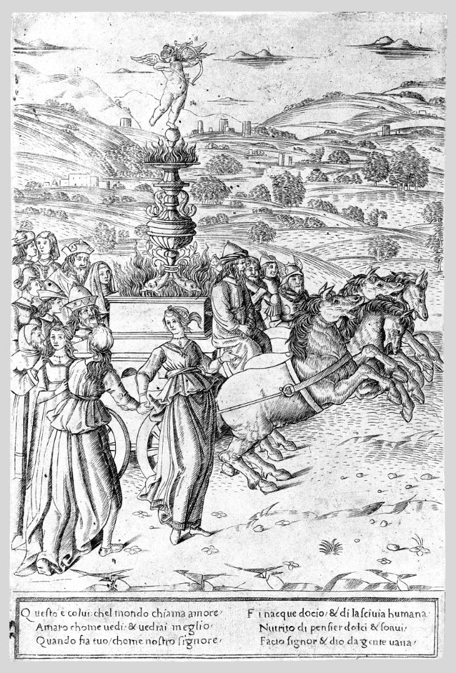 The Triumph of Love, from The Triumphs of Petrarch MET 25.2.33