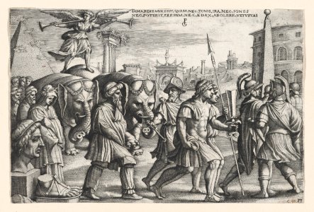 The Triumph of Fame on Chastity, from The Triumphs of Petrarch MET DP867556
