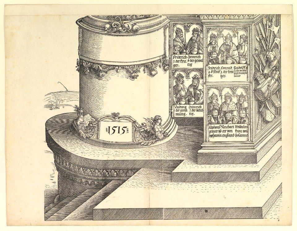 The Triumphal Arch of Emperor Maxmilian I MET DP820676