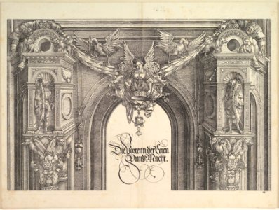 The Triumphal Arch of Emperor Maxmilian I MET DP820736