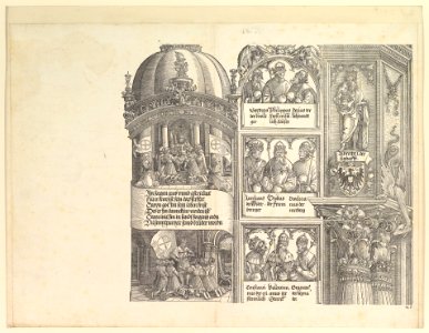 The Triumphal Arch of Emperor Maxmilian I MET DP820671