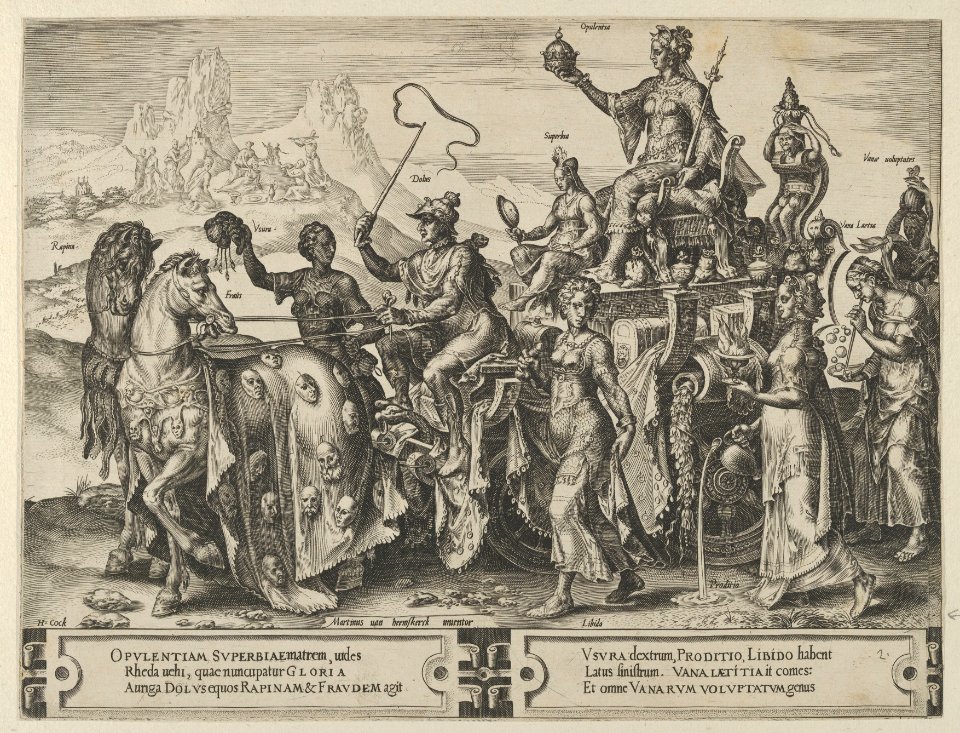 The Triumph of the Riches, from The Cycle of the Vicissitudes of Human Affairs, plate 2 MET DP852889