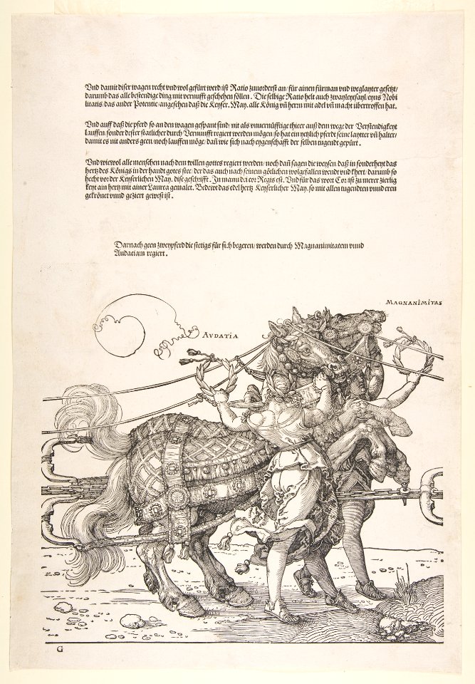 The Triumphal Chariot of Maximilian I (The Great Triumphal Car) MET DP817077