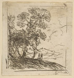 The Two Landscapes (Right Tree) MET DP816316