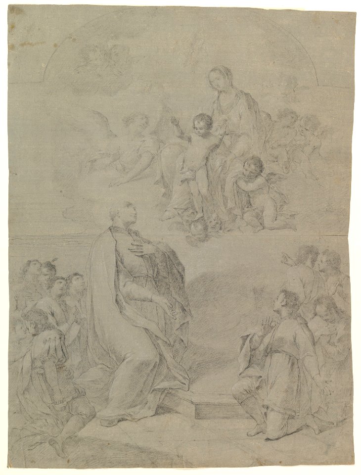 The Virgin Appearing to Saint Joseph Calasanctius MET DP820203