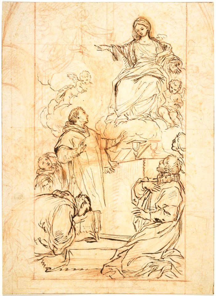 The Virgin Appearing at Mass MET DT6224