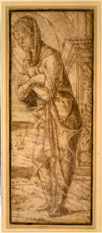 The Virgin Annunciate MET DR348