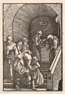 The Virgin Entering the Temple, from The Fall and Salvation of Mankind Through the Life and Passion of Christ MET DP832955