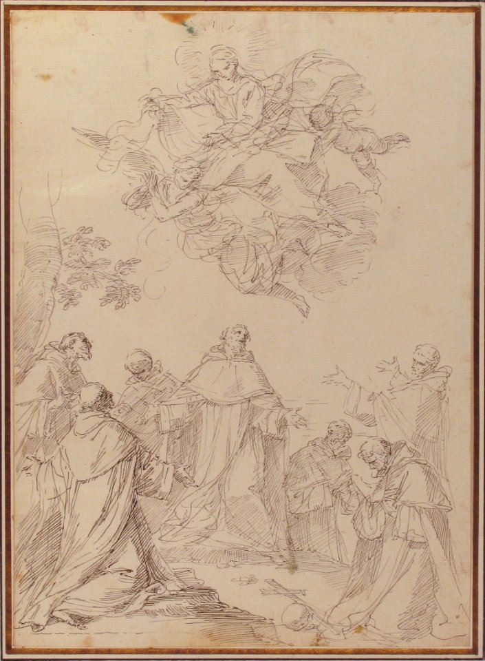 The Virgin Bringing the Habit to the Seven Founding Fathers of the Servite Order MET 67.95.1